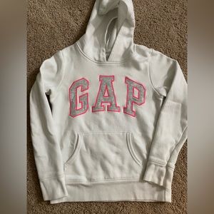 Gap hoodie white size M 8